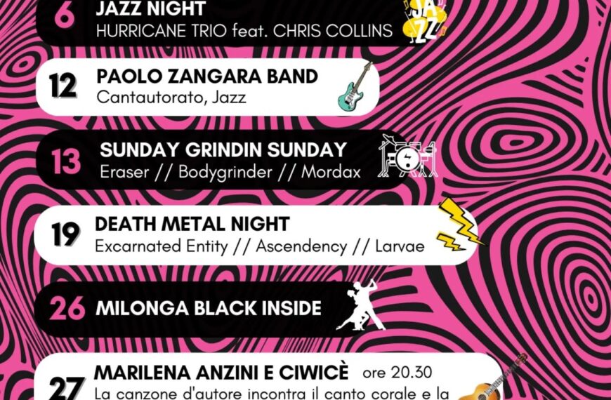 Programma di aprile