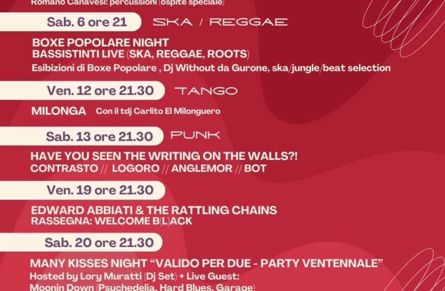 Programma di dicembre